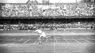 Olympics 1912 Two handed javelin throw [upl. by Sucramaj]