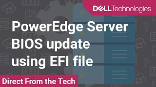 How to update the BIOS of a Dell EMC PowerEdge Server using an EFI file [upl. by Hcnarb]