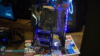 The First X470 Motherboard is Here AORUS X470 Gaming 7 WiFi [upl. by Mazur793]