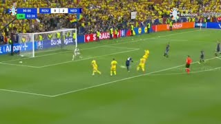 Romania Vs Netherlands 03 Goals and Highlights Uero 2024 [upl. by Hayila]