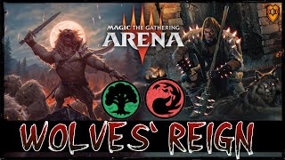 THE ETERNAL HUNT  MTG Arena  Gruul Werewolves Aggro ROTATION PROOF Wolf Ramp Standard Deck [upl. by Amleht]