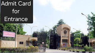 How to download Admit Card for Entrance 202425 Kurukshetra University Kurukshetra [upl. by Adnov179]