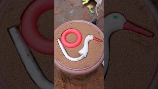 Metal Casting EP 681  molding  making molding  metal duck toys making  Experiment [upl. by Aicyle8]