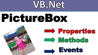 PictureBox control in vbnet PropertiesMethods and Events [upl. by Zetnahs]