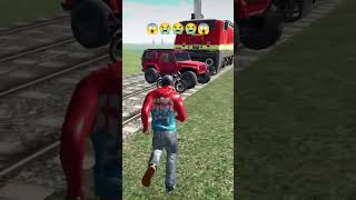 0 Indian bike 3D game mein hua chaknachur Dhara scooter ek hathi ka Jaan chala Gaya train hadsa [upl. by Goss]