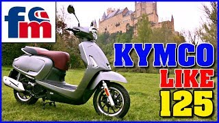 KYMCO Like 125  Primera prueba [upl. by Tterag177]