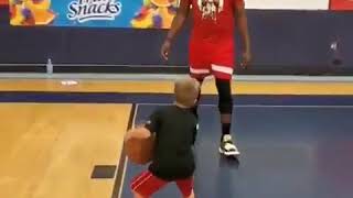 JAMES HARDEN VS JAMES HARDEN nba viral trending funny basketball shorts short basketball [upl. by Kono]