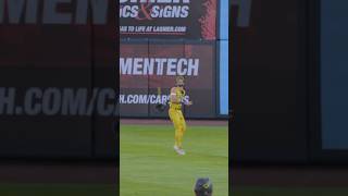 Get my trick plays down in Bananaland baseball dance sports mlb tricks trickshots [upl. by Giovanna]