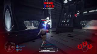 SWBF2 Instant Action Mission Attack Galactic Republic Separatist Dreadnought Gameplay [upl. by Hamo]