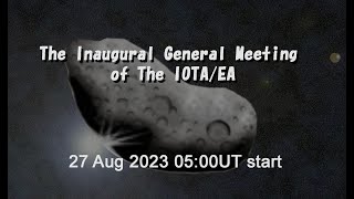 Inaugural General Meeting Of The IOTAEA [upl. by Sadinoel]