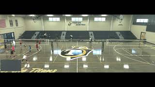 Thayer Central vs Deshler Junior High Volleyball [upl. by Sebbie]