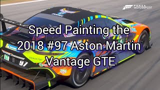 My LAST livery For Ryze Motorsport BreakdownTimelapse 97 Vantage GTE Forza Motorsport 2023 [upl. by Iamhaj808]