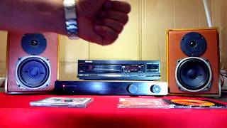 DIY home made speakersmodify CDplayer Philips CD373 and amp Aura By BampW [upl. by Orpah969]