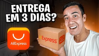 Testei a Entrega de Fornecedores Nacionais no Aliexpress FUNCIONA MESMO [upl. by Erfert]