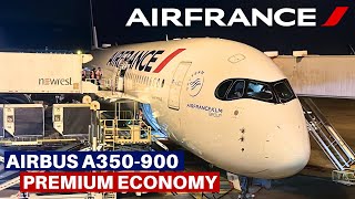 AIR FRANCE Brand New AIRBUS A350900 Premium Economy  Lima  Paris  Flight Review [upl. by Luckin]