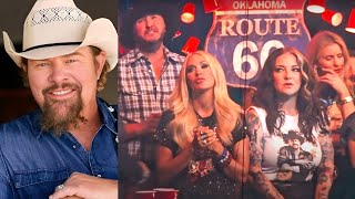 Country Stars’ Tearful Toby Keith Tribute Concert [upl. by Symer]