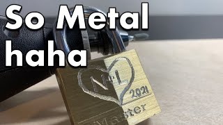 Attempting to Engrave Metal with a Dremel [upl. by Olinde]