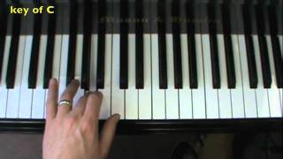 Brahms Lullaby piano lessonm4v [upl. by Elena]