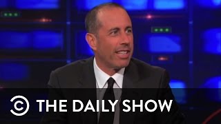 Jerry Seinfeld  The Daily Show with Jon Stewart [upl. by Annoynek]