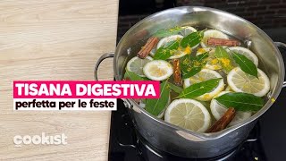 Tisana digestiva da fare in casa perfetta per il gonfiore post feste [upl. by Napas]