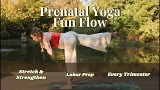 PRENATAL YOGA Safe for every trimester and beginners Support your growing body with gentle yoga [upl. by Ernaldus]