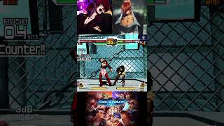 Iori orochi Vs iori yagami orochi 💀 Capcom vs SNK gaming 🎮 shortfeed [upl. by Nosdrahcir589]