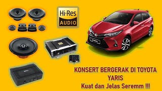 Toyota Yaris HiRes DSP Upgrade  Sound Test  Memang Betul Konsert Tak Berlesen [upl. by Airotel38]