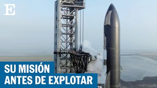 ¿Qué esperar de Starship El cohete de Elon Musk y Space X que ha explotado  EL PAÍS [upl. by Eizzo895]