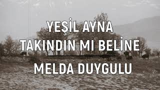 Yeşil Ayna Takındın Mı Beline  Melda Duygulu Sen Sefa Geldin [upl. by Acirea500]