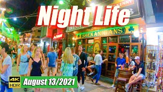 Nightlife Of Hersonissos Crete Greece 2021 Walking Tour [upl. by Polk682]