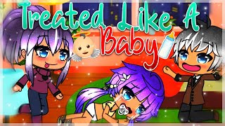 Treated Like A Baby Gacha Life FULL Movie  GLMM  Gacha Club [upl. by Adnuahs]