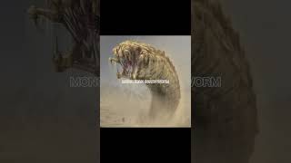 Mongolian Death Worm is a deadly desert creature in myths monster videos videoshort worms [upl. by Maroj]