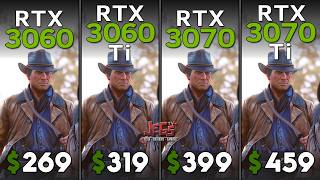 RTX 3060 vs RTX 3060 Ti vs RTX 3070 vs RTX 3070 Ti  Tested in 15 games [upl. by Aivle]