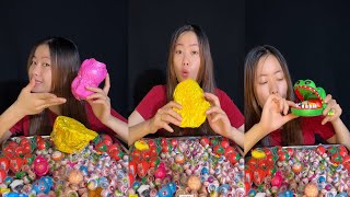 Candy Sweet Snacks part 108sweets mukbang candied [upl. by Schroer]