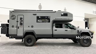 825K Overlanding Vehicle 2024 EarthRoamer LTi Ford F550 Super Duty RV [upl. by Crichton427]