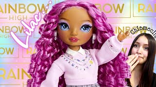 Lilac Lane RAINBOW HIGH 💜 Review amp Unboxing  CHISME [upl. by Stanton]