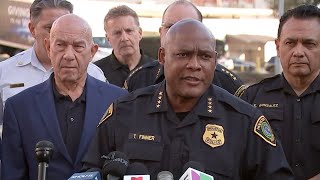 Troy Finner out as Houston police chief amid suspended cases scandal [upl. by Dehsar]