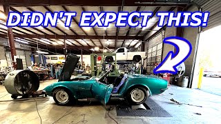 Corvette First Time on a Dyno [upl. by Gearalt]