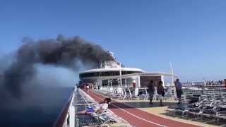 Royal Carbibean Freedom of the Seas Fire [upl. by Alemac]