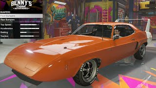 GTA 5  DLC Vehicle Customization  Bravado Gauntlet Classic Custom DaytonaSuperbird and Review [upl. by Nosduh304]