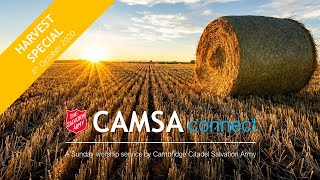 CAMSA Connect Episode 30  Harvest Worship from Cambridge Citadel Salvation Army [upl. by Hepzi]