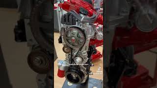 MODELO DE MOTOR FUNCIONANDO ABERTO automotivo motores entretenimento ytshortsvideo [upl. by Drobman]