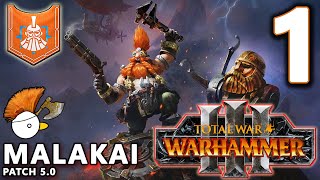 MAESTRI DELLINNOVAZIONE  MALAKAI MAKAISSON ► TOTAL WAR WARHAMMER 3 50  LIVE ITA 1 [upl. by Chappelka]