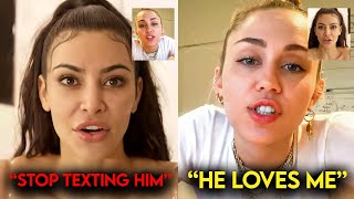 quotShes So Jealousquot Kim Kardashian Speaks On Miley Cyrus STALKING Her And Pete Davidson [upl. by Kahl]