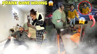 CAR ME AAG LAG GYI 😰 PRANK on FAMILY  DRY ICE ON HOT WATER 😂 [upl. by Saied]