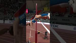 quotSKY High ShowdownWomens Pole Vault Final in Dohaquot athlete shorts [upl. by Atikin928]