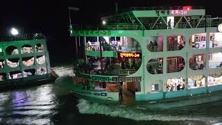 সুন্দরবন ১০ আর মানামী লঞ্চের রেস  mv manami vs Sundarban 10 launch Race between two ship [upl. by Cheng]