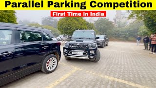 Khatarnaak Drivers 🔥First time Parallel Parking Competition in INDIA  Mechanical Jugadu [upl. by Oza]