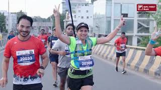 Stories of JourneyToTheStart from the NMDC Hyderabad Marathon 2023 powered by IDFC FIRST Bank [upl. by Alaehs]