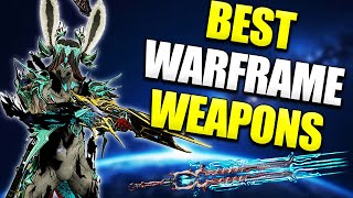 Best Primary Secondary Melee Weapons In Warframe [upl. by Alekal]